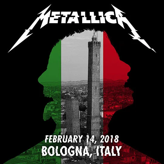 Live Metallica: Bologna, Italy - February 14, 2018 cover
