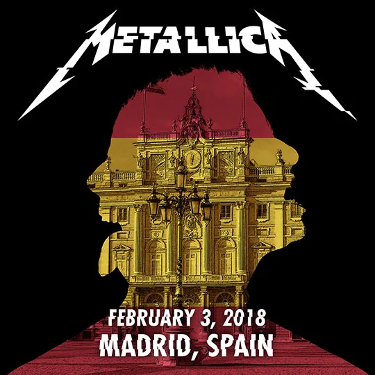 Live Metallica: Madrid, Spain - February 3, 2018 cover