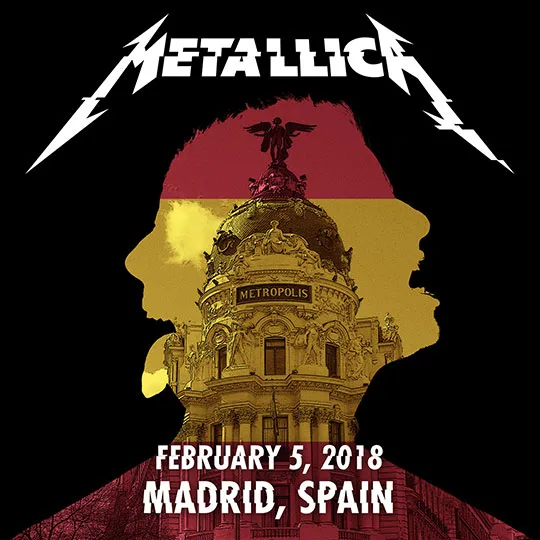 Live Metallica: Madrid, Spain - February 5, 2018 cover