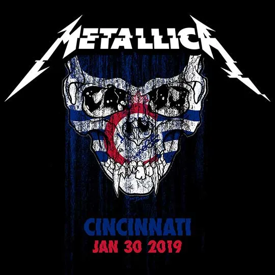 Live Metallica: Cincinnati, OH - January 30, 2019 cover
