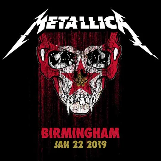 Live Metallica: Birmingham, AL - January 22, 2019 cover