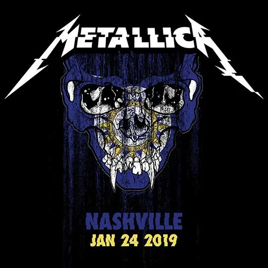 Live Metallica: Nashville, TN - January 24, 2019 cover