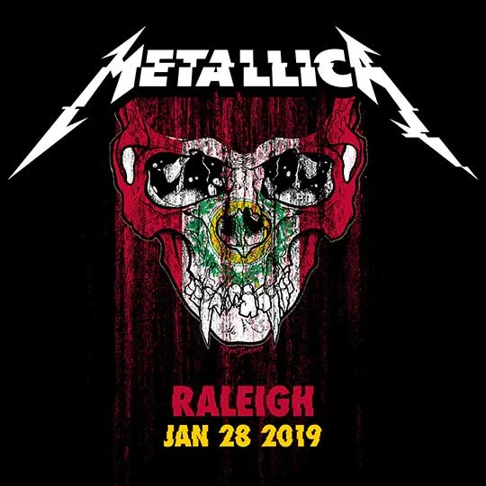 Live Metallica: Raleigh, NC - January 28, 2019 cover
