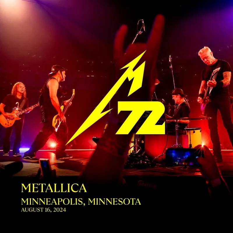 Live Metallica: Minneapolis, MN - August 16, 2024 cover