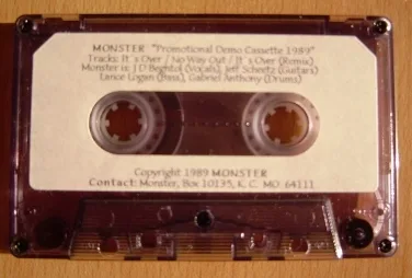 Promotional Demo Cassette 1989 cover