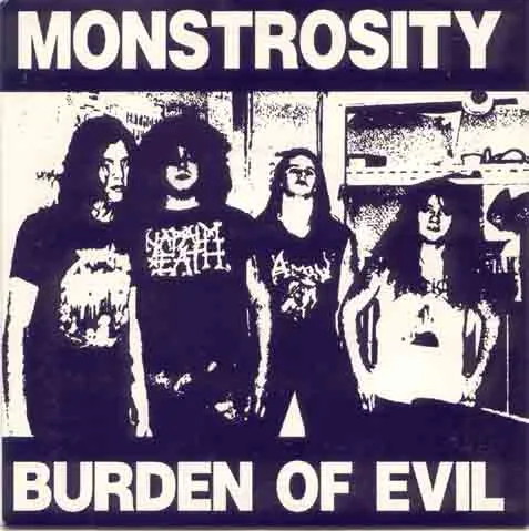 Burden of Evil / Immense Malignancy cover
