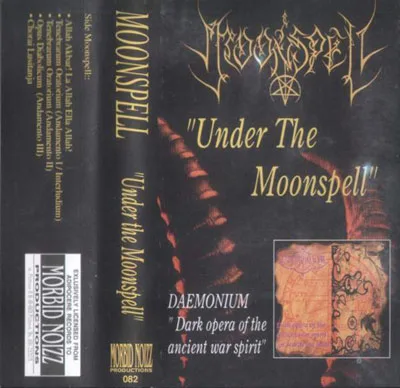 Under the Moonspell / Dark Opera of the Ancient War Spirit (Or Search the Light) cover