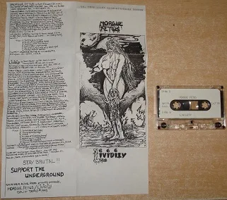 Morgue Fetus / Lividity Split Demo 1995 cover