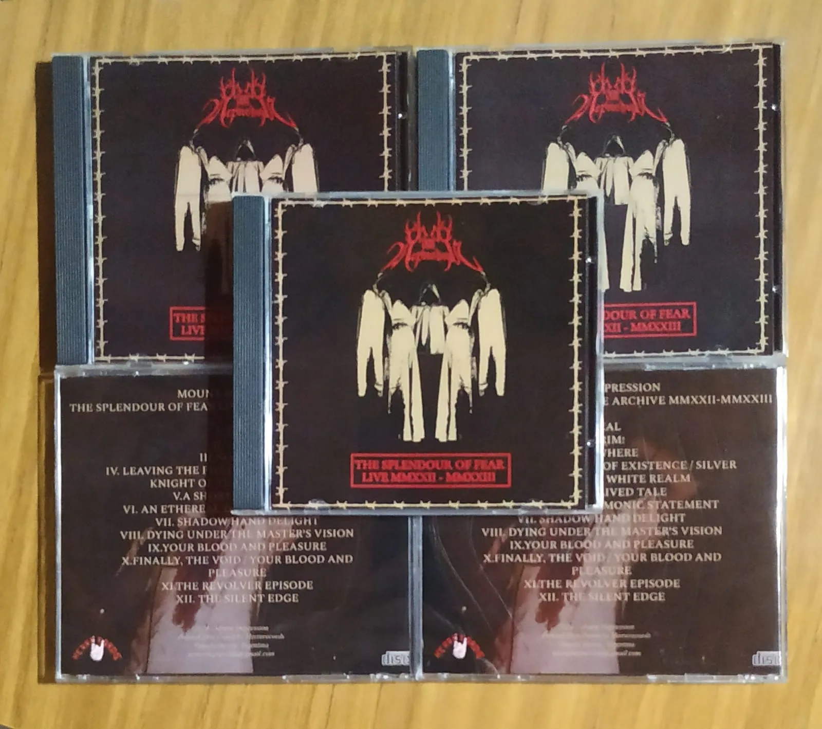 The Splendour of Fear - Live MMXXII - MMXXIII cover