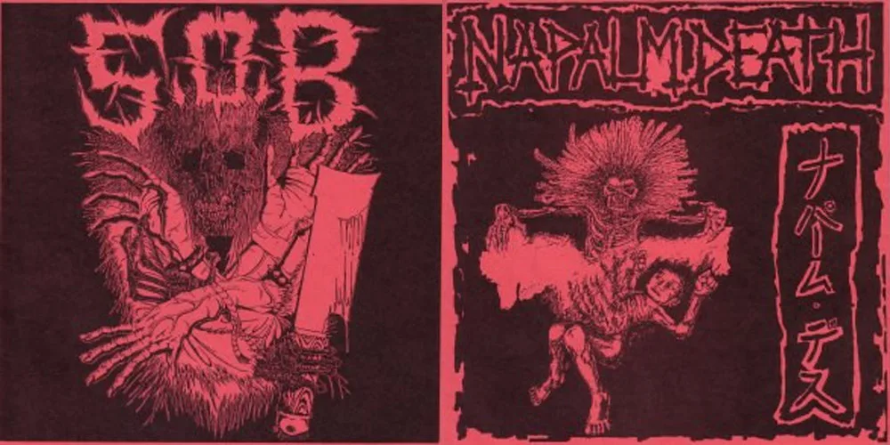 Napalm Death / S.O.B. cover