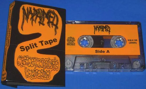 Napalmed / Necrocannibalistic Vomitorium cover