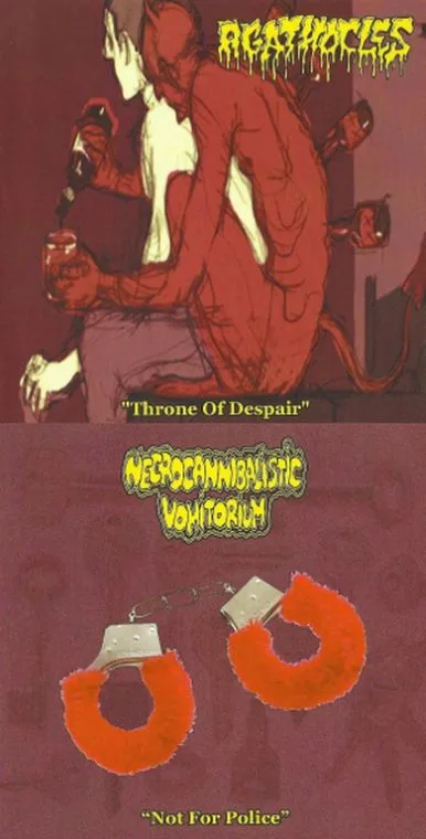 Throne of Despair / Not for Police cover