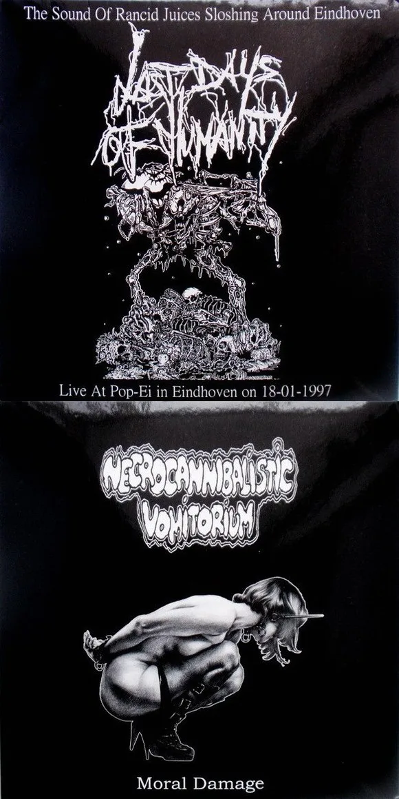 The Sound of Rancid Juices Sloshing Around Eindhoven / Moral Damage cover