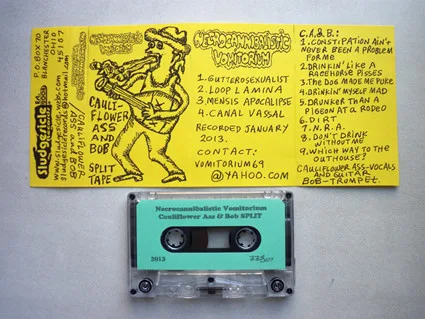 Necrocannibalistic Vomitorium / Cauliflower Ass and Bob cover