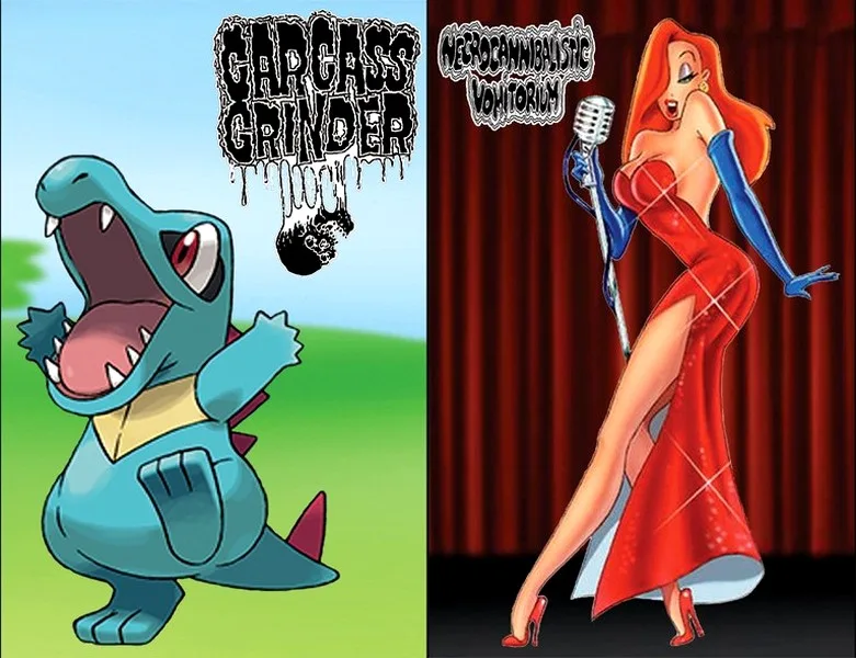 Carcass Grinder / Necrocannibalistic Vomitorium cover