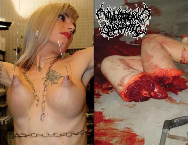 Necrocannibalistic Vomitorium / Vulgaroyal Bloodhill cover