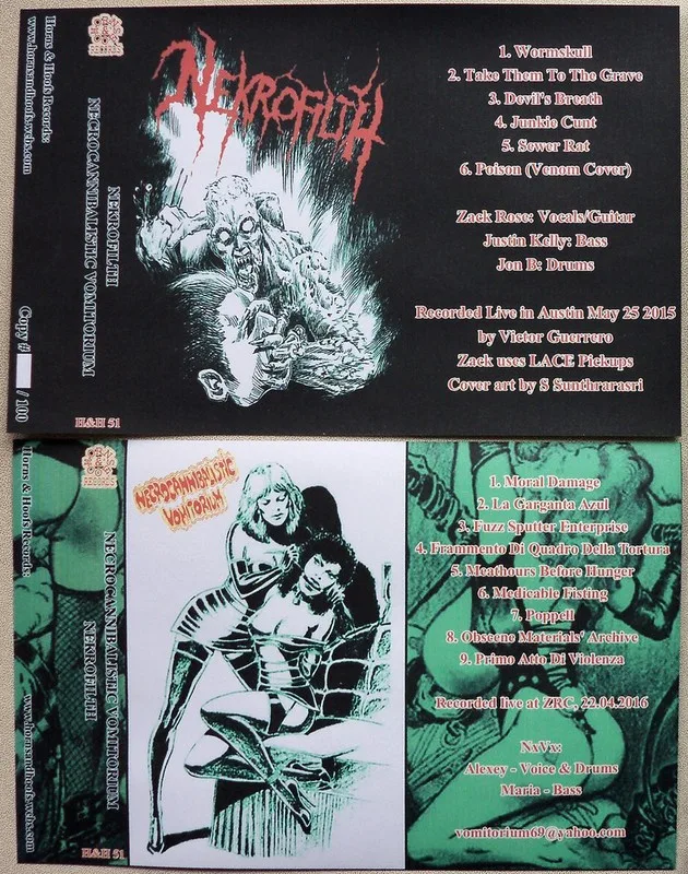 Nekrofilth / Necrocannibalistic Vomitorium cover