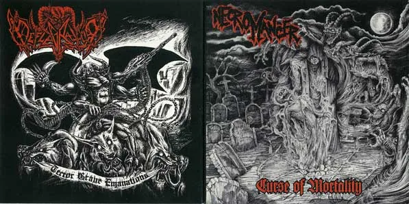 Terror Grave Emanations / Curse of Mortality cover