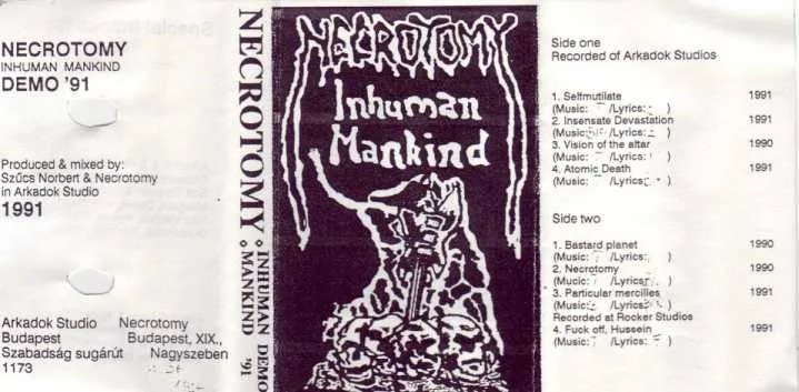 Inhuman Mankind cover