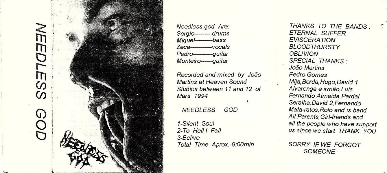 Needless God cover