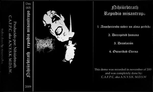 Repudio misántropo cover
