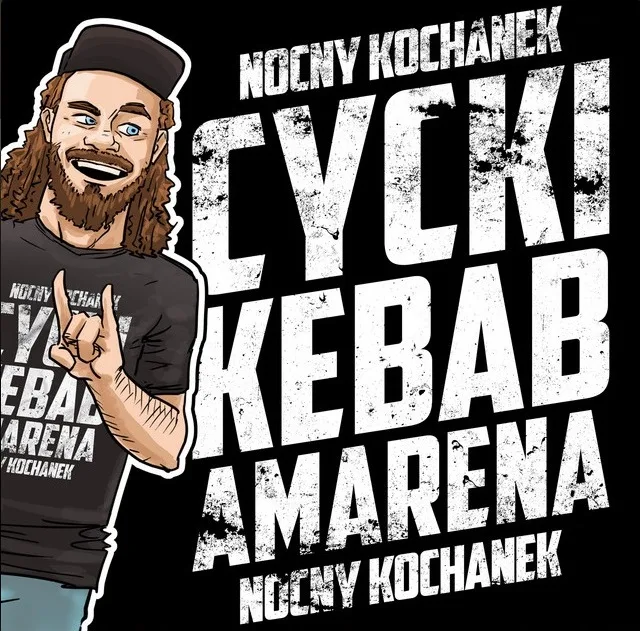 Cycki, kebab, amarena cover