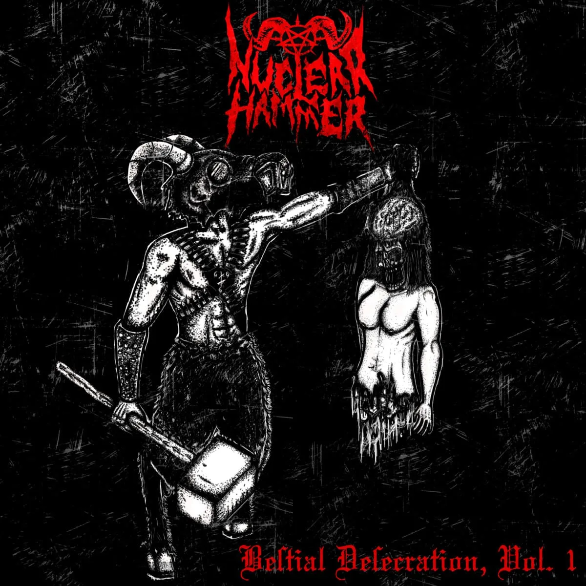Bestial Desecration, Vol. 1 cover