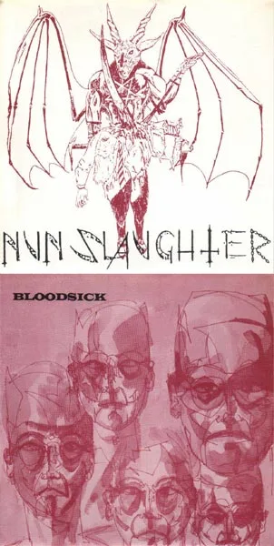 Nunslaughter / Bloodsick cover