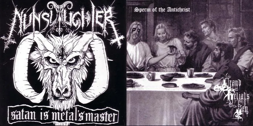 Satan Is Metal's Master / Sperm of the Antichrist cover