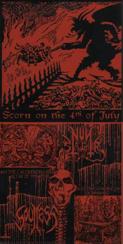 Scorn on the 4th of July cover