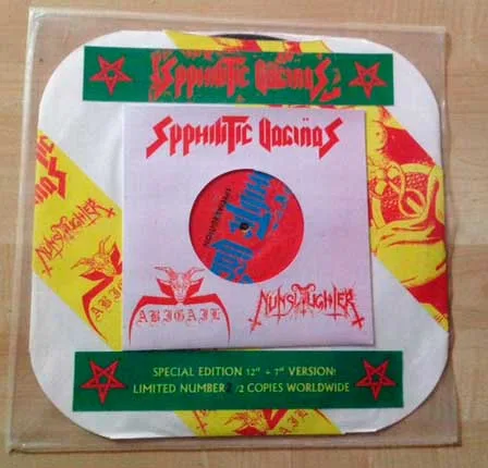 Abigail / Syphilitic Vaginas / Nunslaughter cover