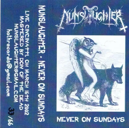 Never on Sunday cover