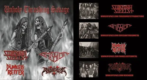Unholy Thrashing Savage cover