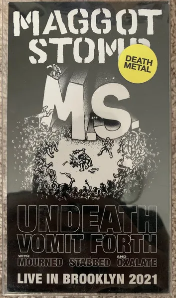 Maggot Stomp Live in Brooklyn 2021 cover