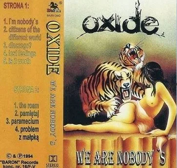 We Are Nobody's cover