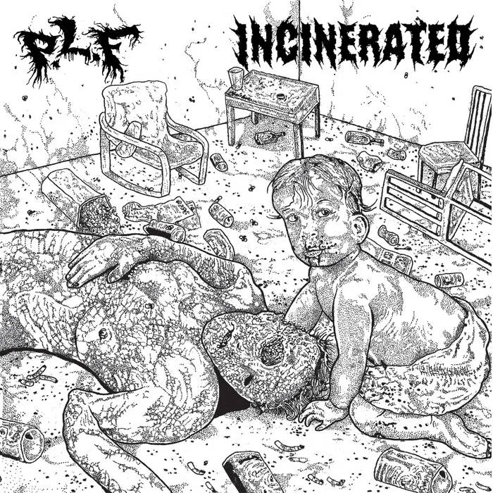 P.L.F. / Incinerated cover