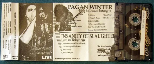 Live in Luxembourg '98 / Live in Tokyo '99 cover