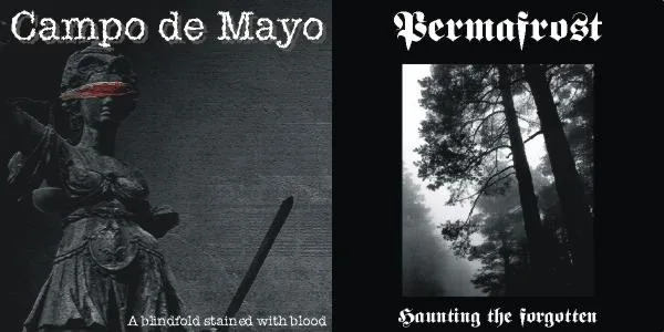 A Blindfold Stained with Blood / Haunting the Forgotten cover