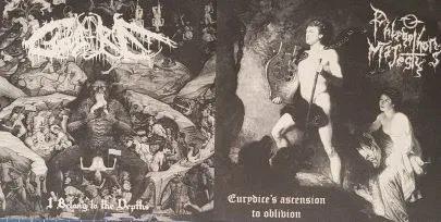 Phlegethon's Majesty / Gouffre cover