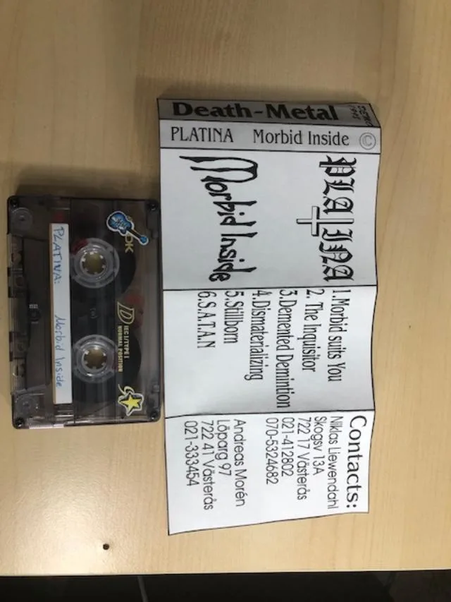 Morbid Inside cover