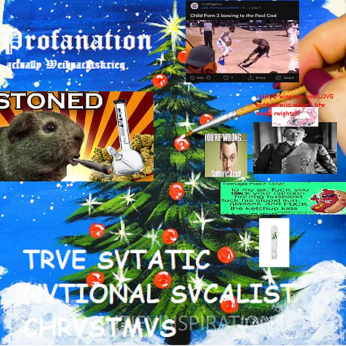 Trve Svtatic Nvtional Svcalist Chrvstmvs cover