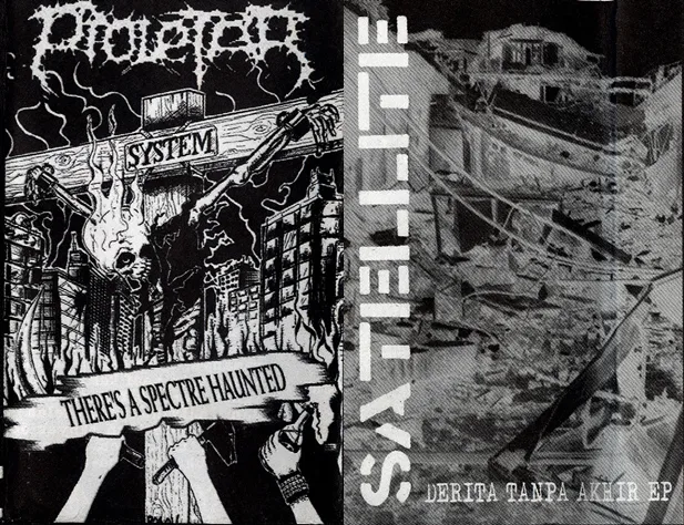 There's a Spectre Haunted / Derita Tanpa Akhir EP cover