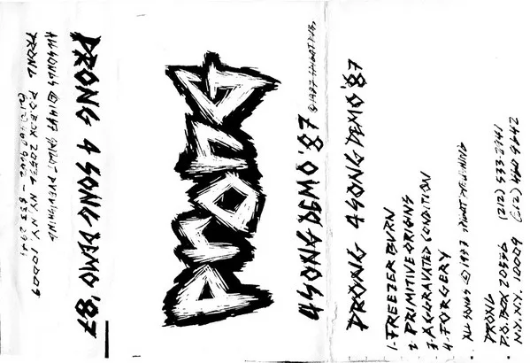 4 Song Demo '87 cover