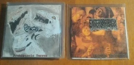 Prehistoric Terror / Frontal Lobotomy cover