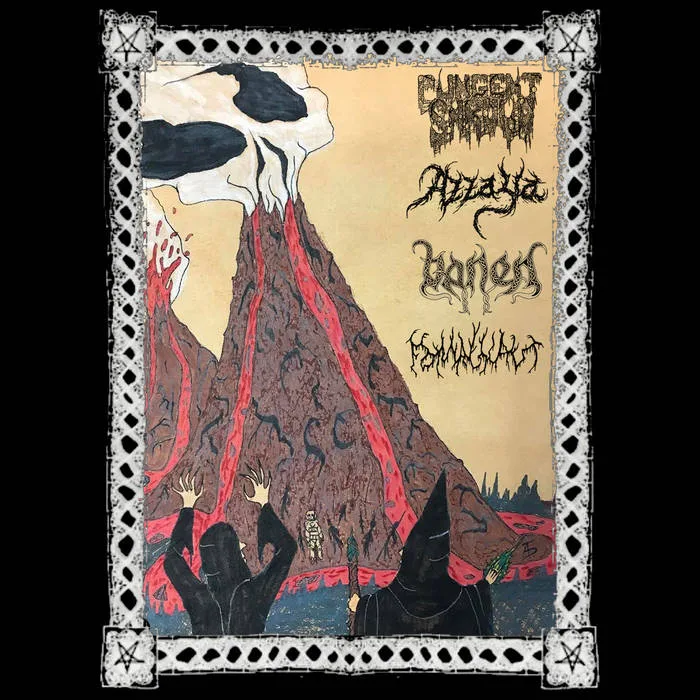 Pungent Shroud / Azzaya / Vanen / FomalHaut cover