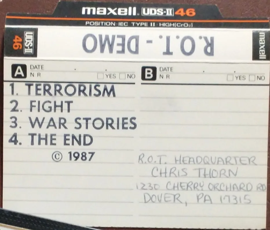 Demo cover
