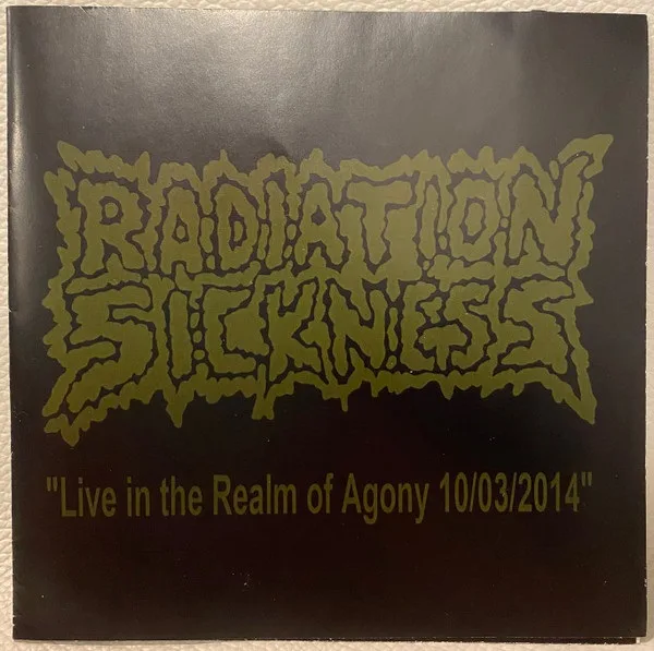 Live in the Realm of Agony 10/03/2014 cover