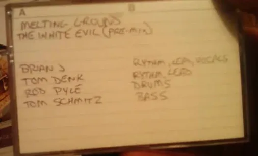 Pre-Mix Demo 1989 cover