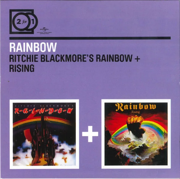 2 For 1: Ritchie Blackmore's Rainbow + Rising cover