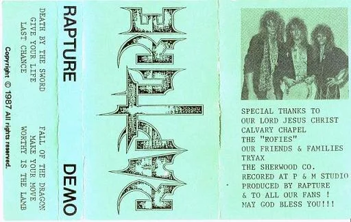 Rapture cover